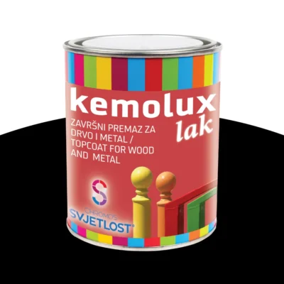 KEMOLUX lak crni mat