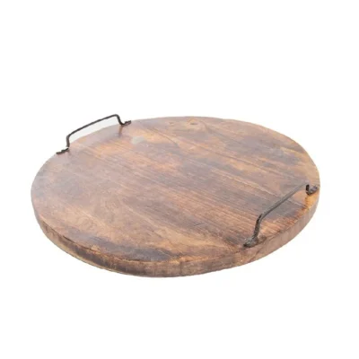 Pladanj s metalnim ručkama 39 cm