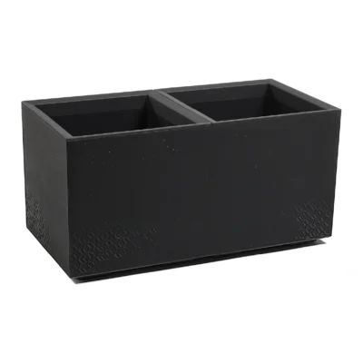 Cvjetnjak Karo crni 80x40