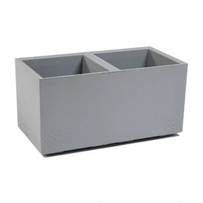 Cvjetnjak Karo sivi 80x40