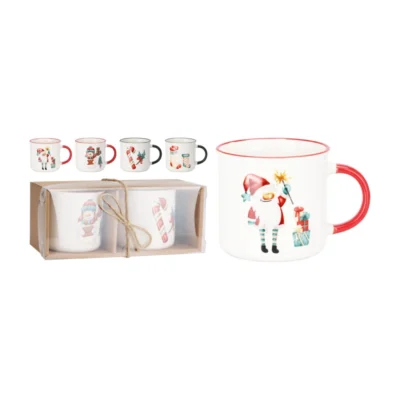 Božićna šalica set 2 kom