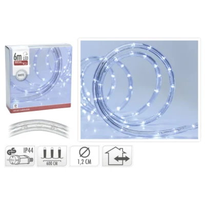 Lampice LED 6 m bijele