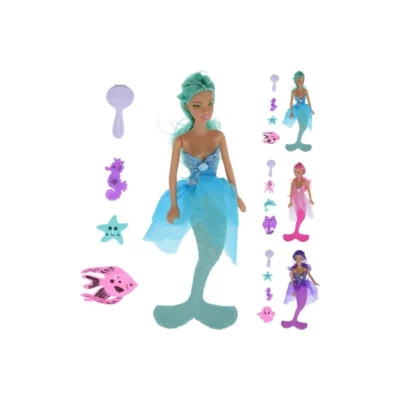 Igračka lutka sirena 30 cm