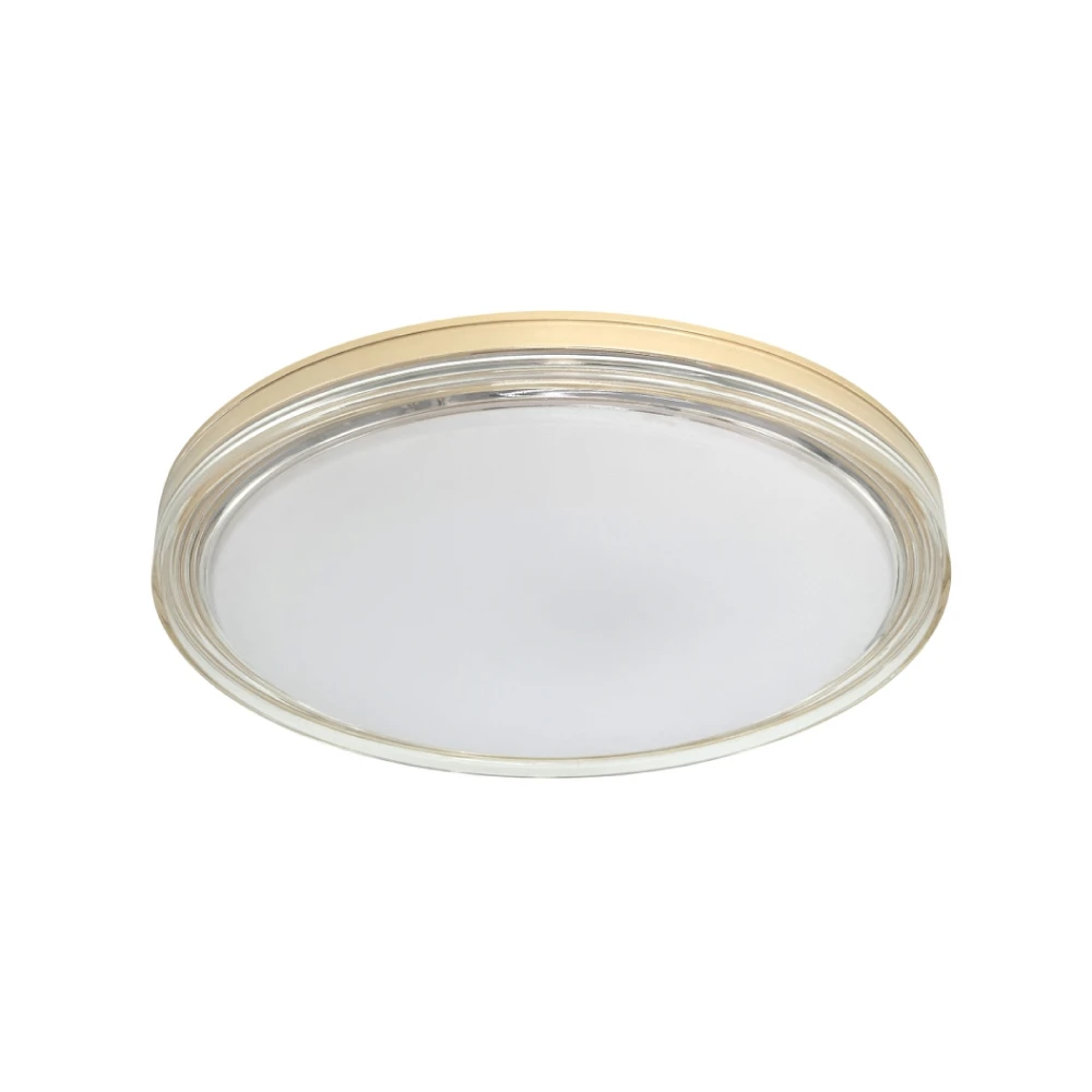 Plafonjera LED CLAIRE 24W PVC D390 3000-6500K Zlatna