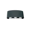 Svjetiljka LED vanjska LENS 6W 400 lm 4000K IP54 Crna
