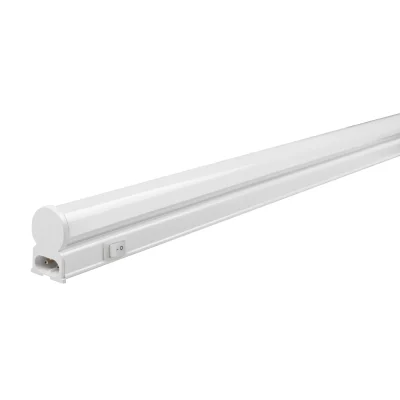Svjetiljka LED zidna PVC T5 4000K IP54 bijela s prekidačem