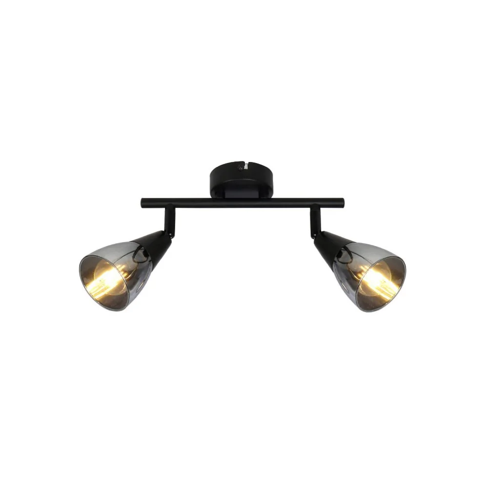 Svjetiljka spot SHINY SMOKY GREY 2xE14 25W