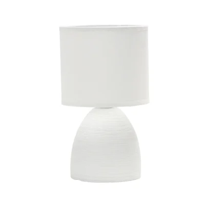 Svjetiljka stolna keramička Stone White