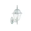 Svjetiljka zidna lanterna S5 WHITE UP 4 GLASS 60W