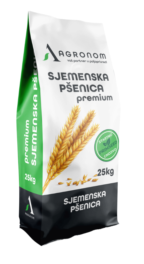 Sjemenska pšenica premium — vreća 25 kg s gnojivom PRIMSEED
